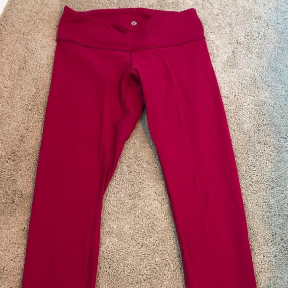 lululemon athletica Pants - Lululemon Wunder Under Crop Reversible